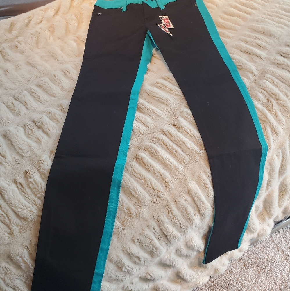 Tripp NYC 2 tone skinny pant